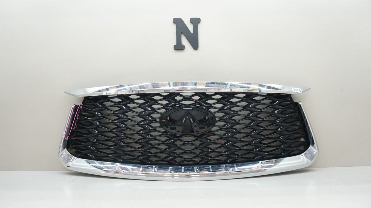 2022-2024 INFINITI QX60 FRONT UPPER RADIATOR CENTER GRILLE OEM 623106SA0A