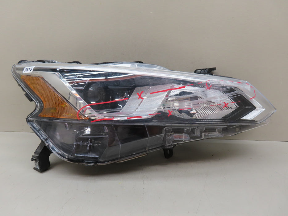 2019-2020 NISSAN ALTIMA FRONT RIGHT PASSENGER SIDE HEADLIGHT OEM 9315