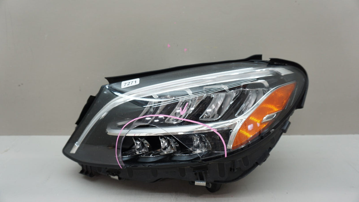 2019-2021 MERCEDES-BENZ FRONT LEFT DRIVERS SIDE HEADLIGHT LED OEM 2020