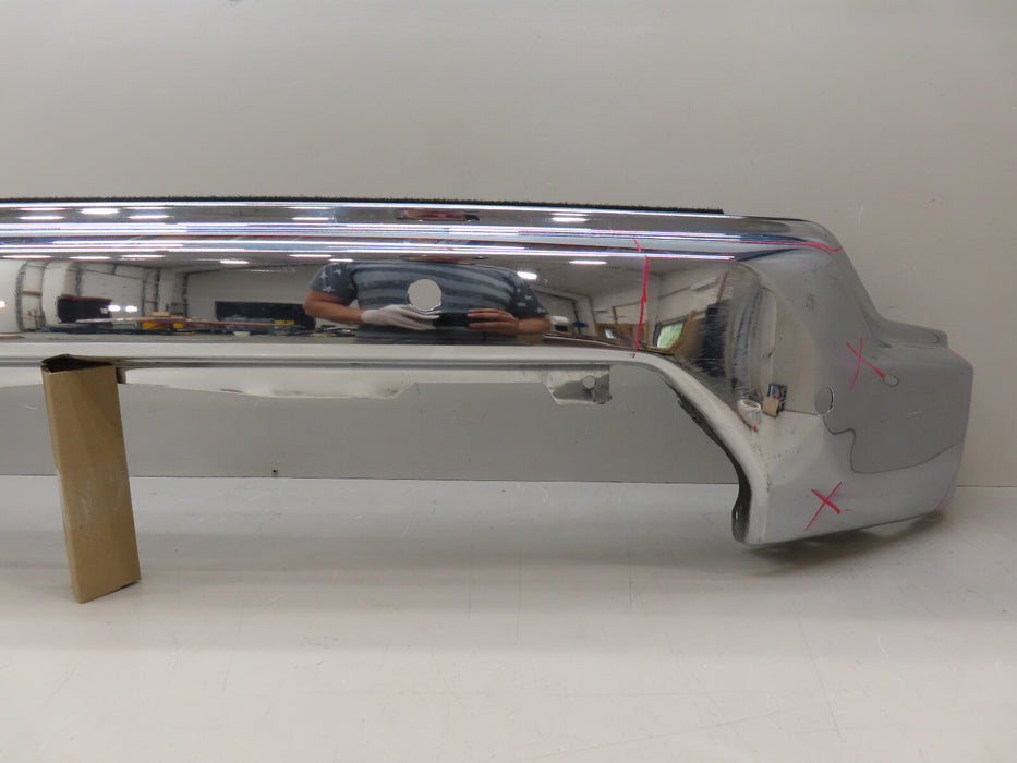 2019-2022 GMC SIERRA FRONT METAL BUMPER W/SENSOR HOLES OEM