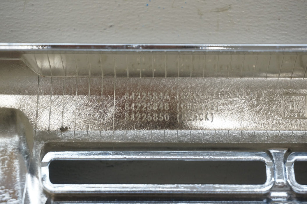 2019-2021 GMC SIERRA 1500 FRONT LOWER BUMPER CHROME GRILLE TRIM OEM 84225846