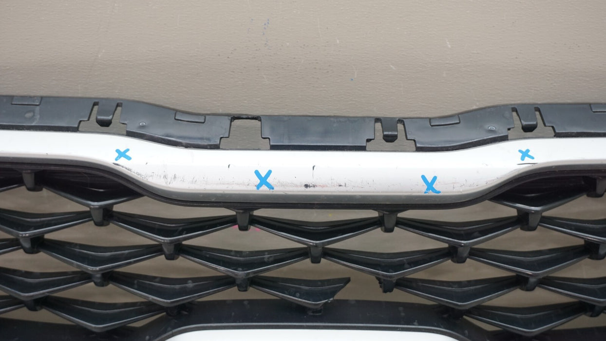 2019-2021 KIA FORTE FRONT UPPER RADIATOR GRILL GRILLE OEM 86351-M6000