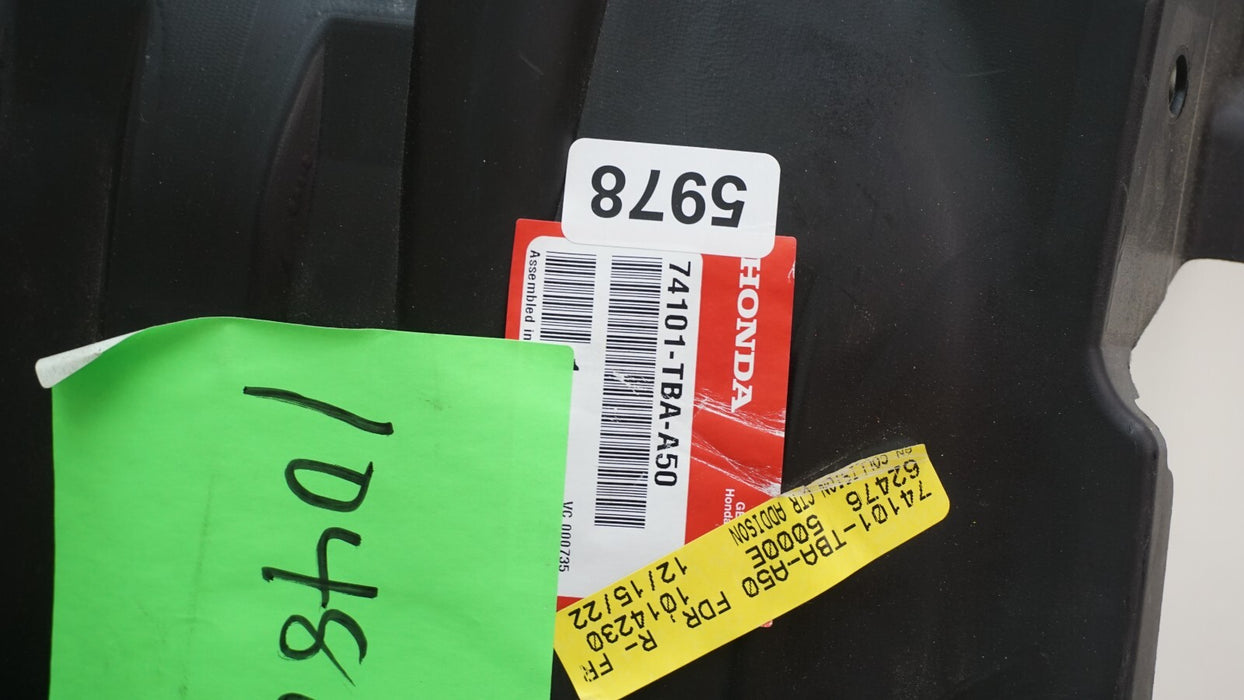 2019-2021 HONDA CIVIC FRONT RH RIGHT PASSENGER SIDE FENDER LINER NEW OEM