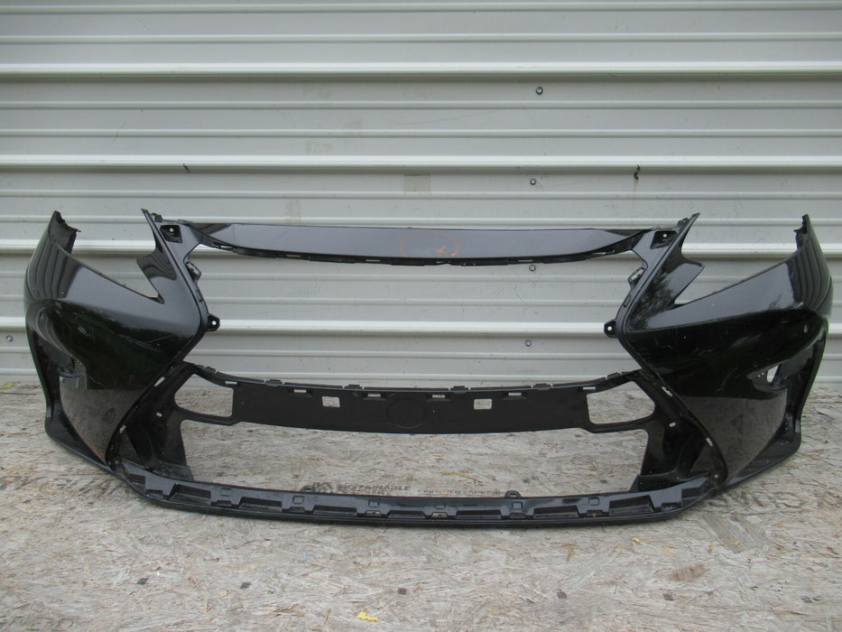 2016-2018 LEXUS ES350 ES300H FRONT BUMPER COVER PANEL PLASTIC BLACK FACTORY OEM
