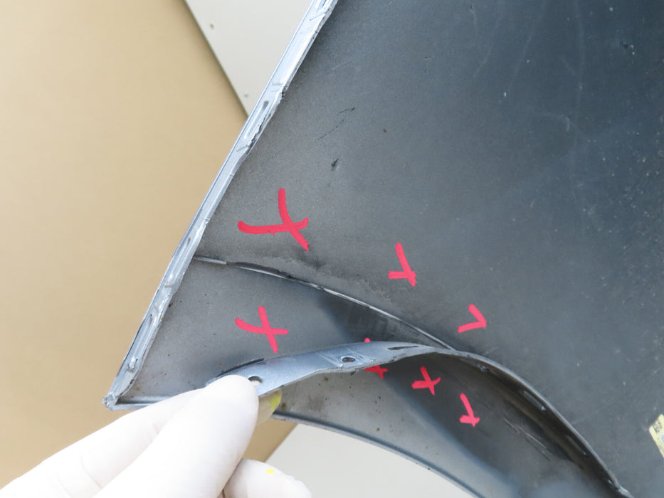 2016 2017 2018 ACURA ILX REAR BUMPER COVER OEM 71501-TX6-A500