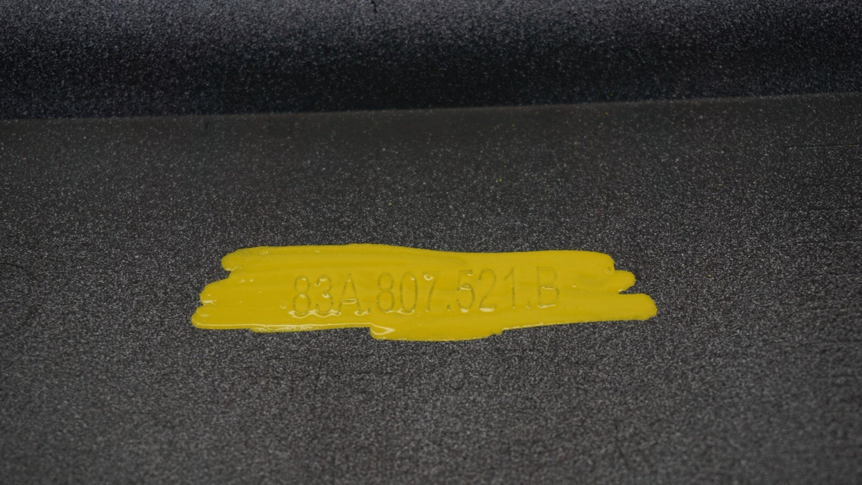 2019-2021 AUDI Q3 S-LINE REAR LOWER BUMPER SPOILER VALANCE PANEL OEM 83A807521B