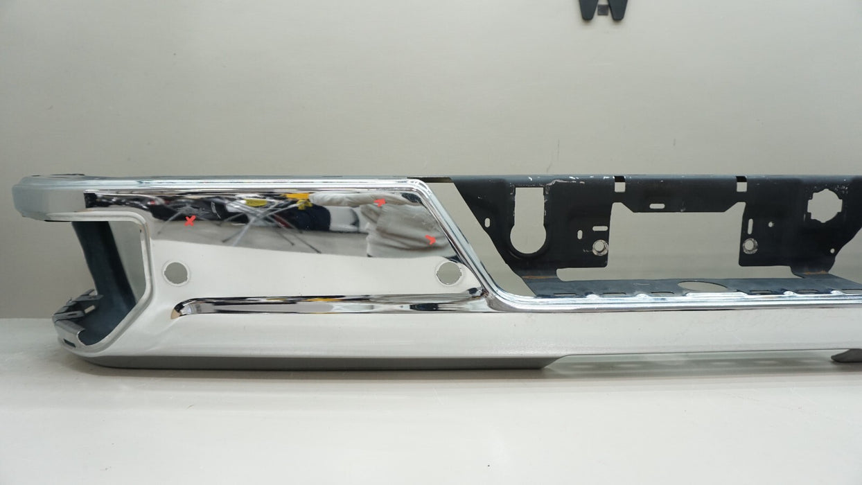 2019-2022 CHEVROLET SILVERADO GMC SIERRA 1500 REAR BUMPER METAL OEM