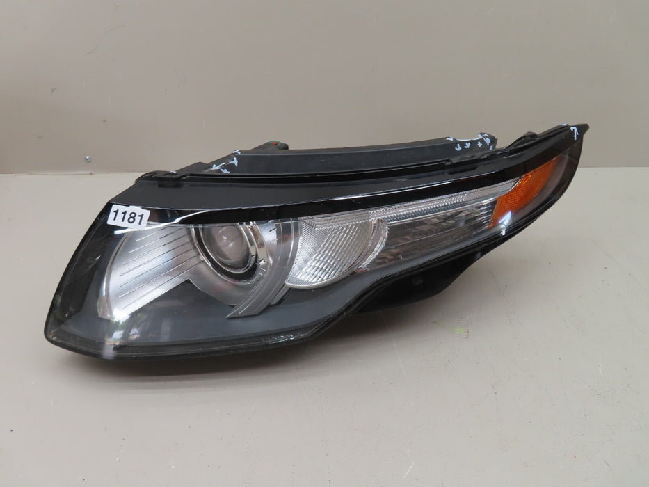 2012 - 2015 RANGE ROVER EVOQUE L538 FRONT LEFT SIDE HEADLIGHT LAMP HALOGEN OEM