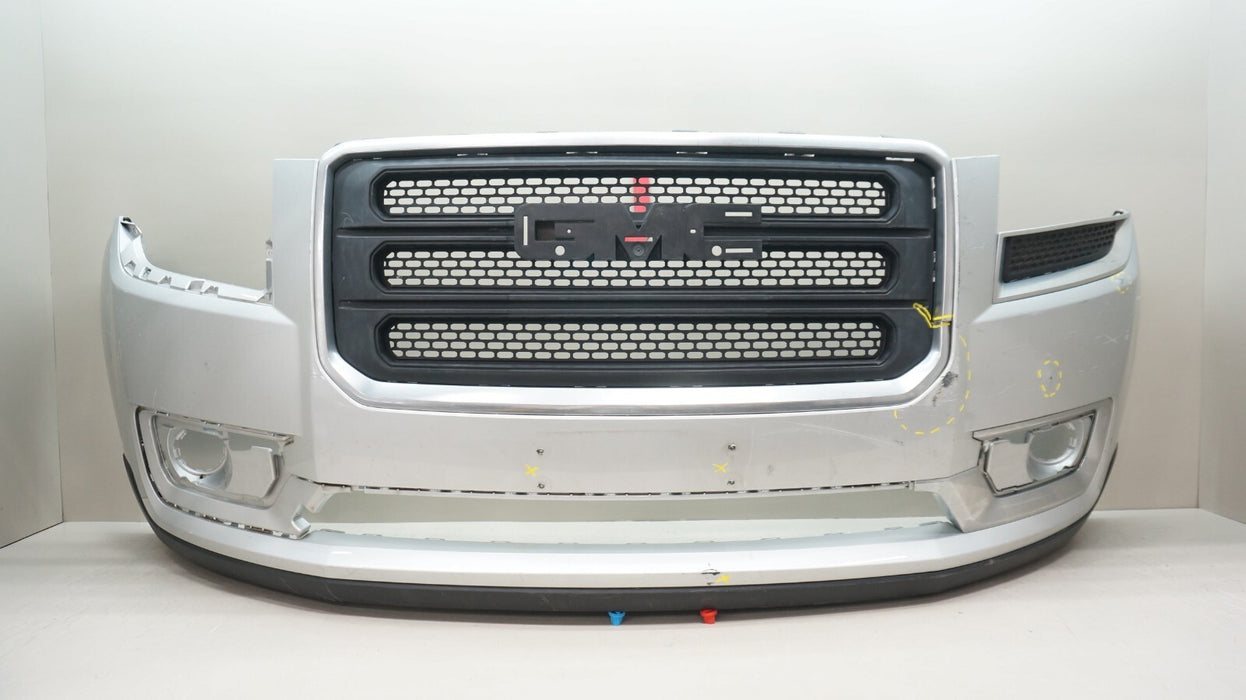 2013-2016 GMC ACADIA FRONT BUMPER COVER PANEL WITH GRILLE OEM