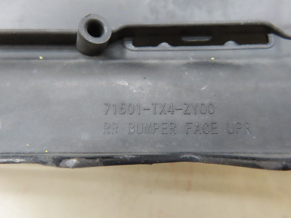 2016 2017 2018 ACURA RDX REAR BUMPER COVER OEM 71501-TX4-ZY00