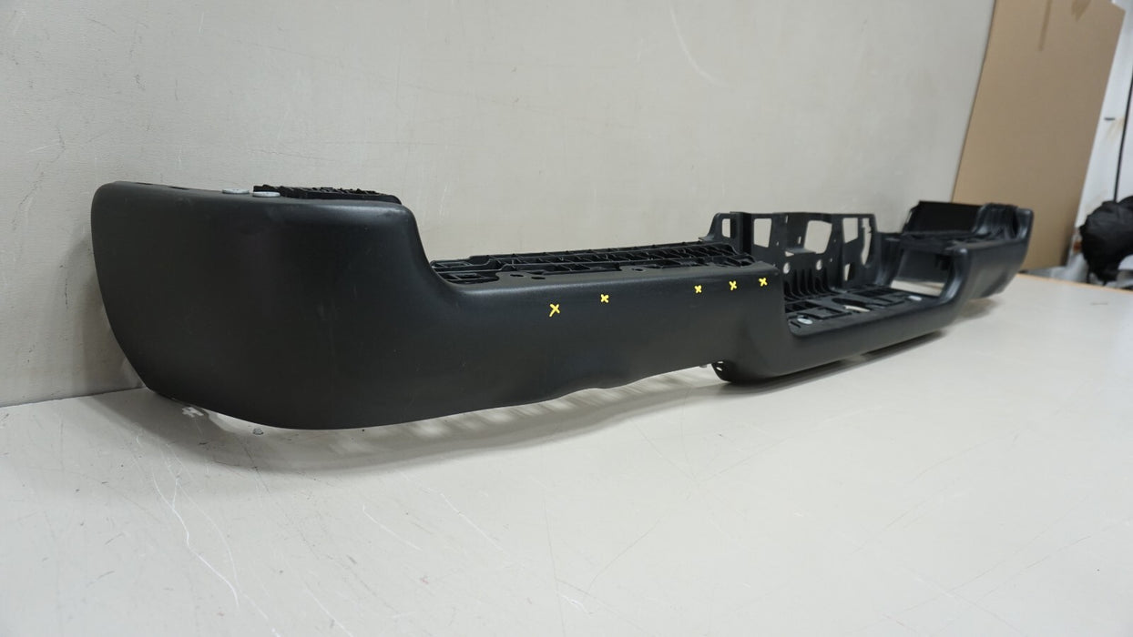 2019-2022 DODGE RAM REBEL 1500 DUAL EXHAUST REAR METAL BUMPER OEM 68404446AB