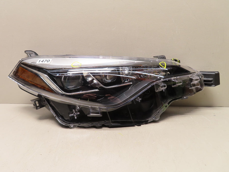 2017 2018 2019 TOYOTA COROLLA XLE XSE FULL LED RIGHT HEADLIGHT LAMP OEM