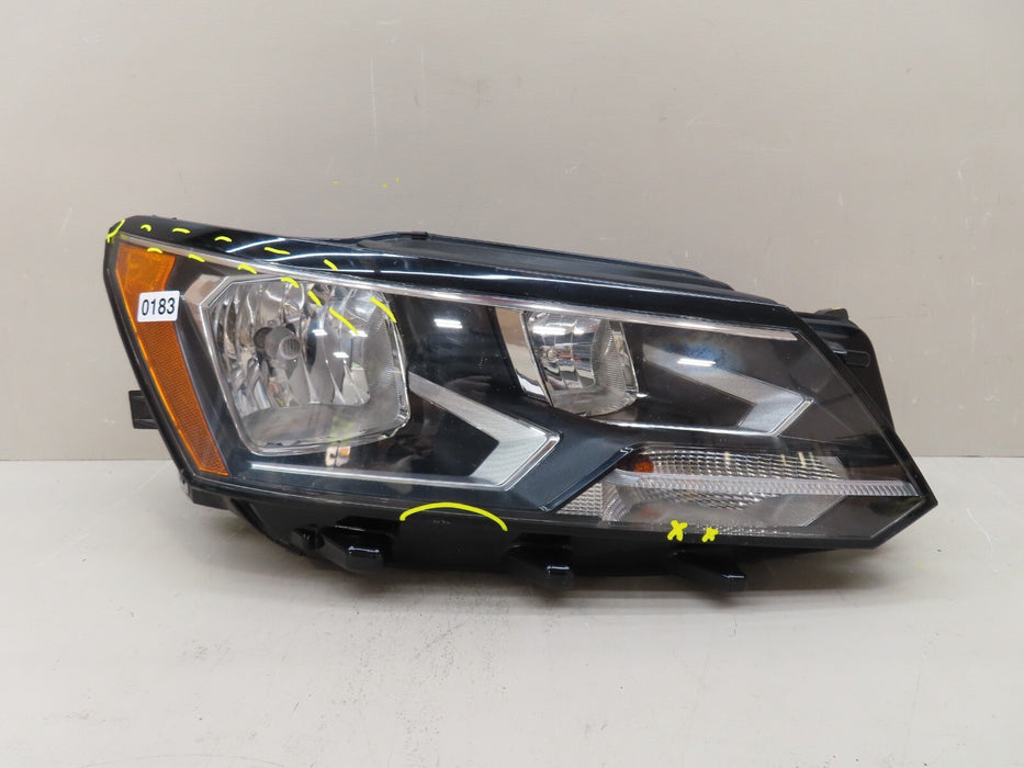 2016-2019 VOLKSWAGEN PASSAT FRONT RIGHT HEADLIGHT LAMP HALOGEN OEM 561941006E