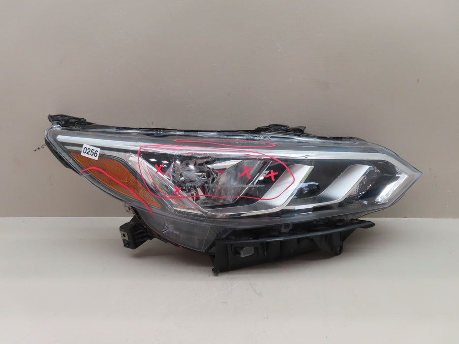 2020-2022 NISSAN SENTRA S SV FRONT RIGHT HEADLIGHT LAMP HALOGEN OEM 26010-6LB0A