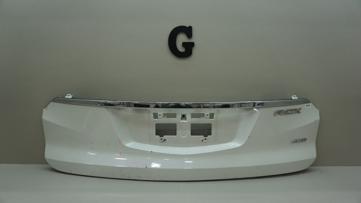 2013-2018 ACURA RDX REAR TRUNK PANEL MOLDING W/BADGES 74890-TX4-A0 OEM