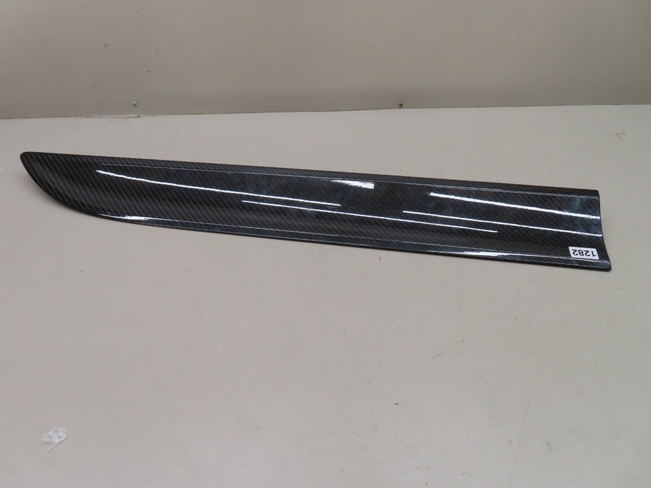 2017-2020 PORSCHE MACAN FRONT RIGHT PASSENGER SIDE DOOR MOLDING TRIM OEM