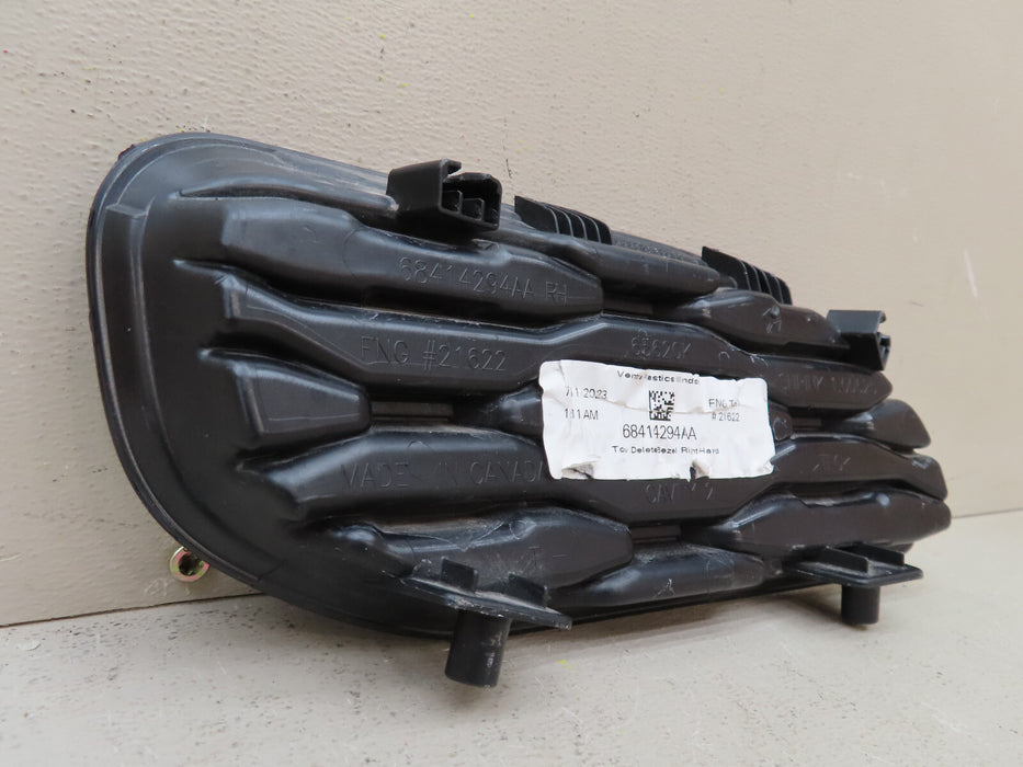 2019-2021 DODGE RAM 1500 FRONT RIGHT PASSENGER TOW HOOK BEZEL COVER OEM