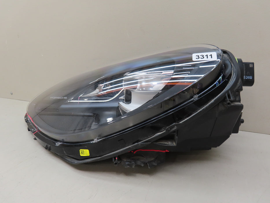2019-2021 PORSCHE MACAN FRONT LEFT DRIVER SIDE FULL LED HEADLIGHT OEM