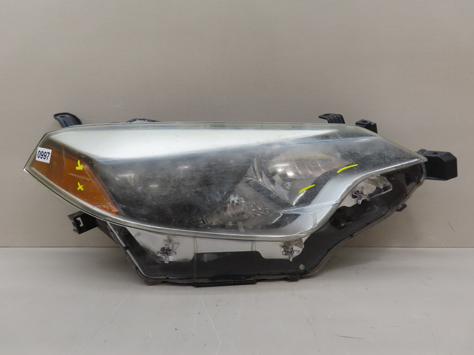 2014-2016 TOYOTA COROLLA FRONT RIGHT PASSENGER HEADLIGHT LED OEM