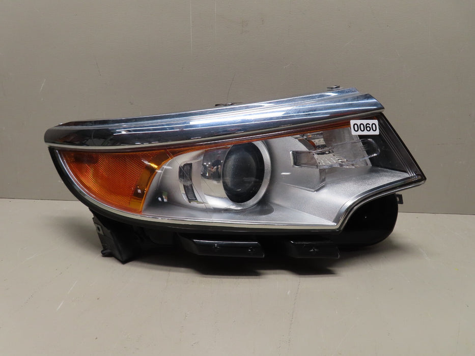 2011-2014 FORD EDGE FRONT RIGHT SIDE HEADLIGHT LAMP HALOGEN OEM BT43-13005-AE