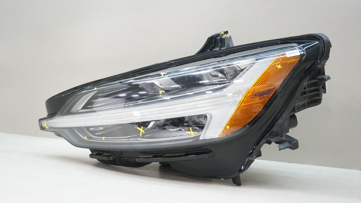 2019-2022 VOLVO S60 V60 FRONT LEFT DRIVER SIDE LED HEADLIGHT OEM 32314164