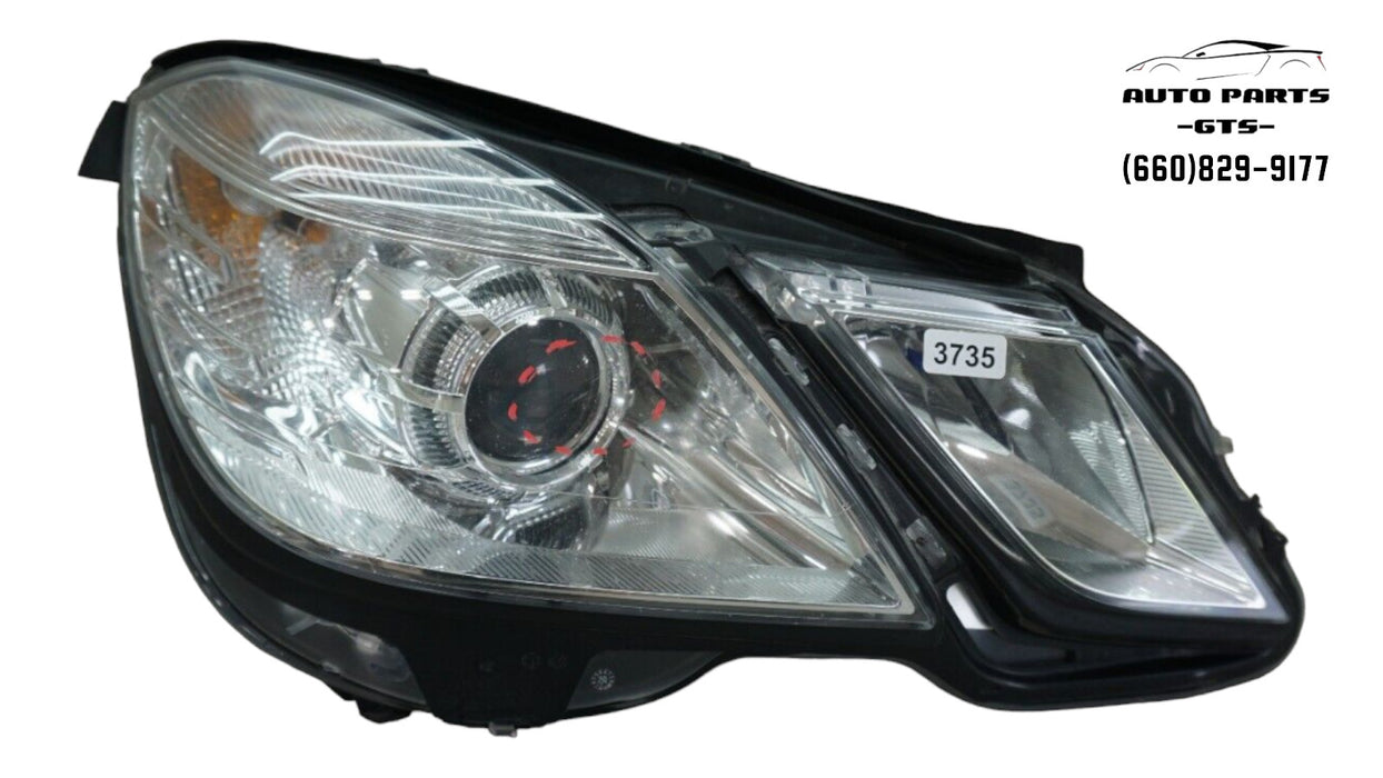 2010-2013 MERCEDES E350 E550 W212 RIGHT HEADLIGHT LAMP HALOGEN OEM A2128208661