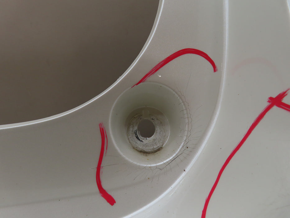 2016 2017 2018 ACURA RDX REAR BUMPER COVER AFTERMARKET TONG YANG