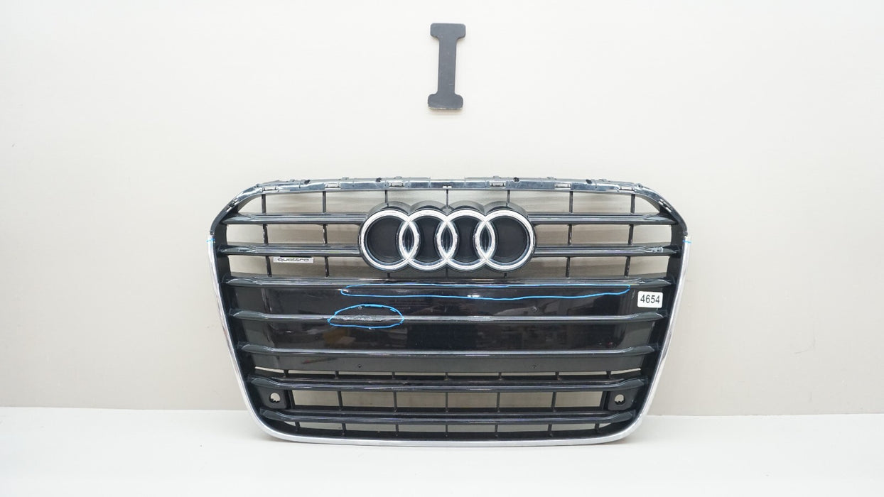 2012-2015 AUDI A6 FRONT BUMPER RADIATOR GRILLE 4G0853653A OEM 12 13 14 15
