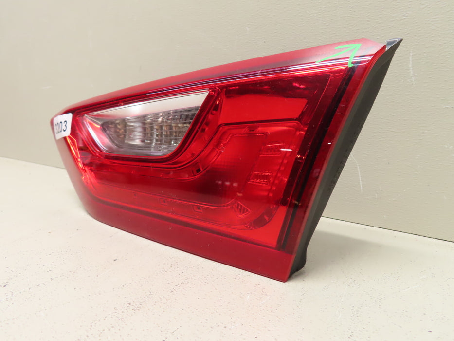 2016 - 2021 CHEVROLET MALIBU REAR RIGHT RH INNER TAILLIGHT LAMP OEM