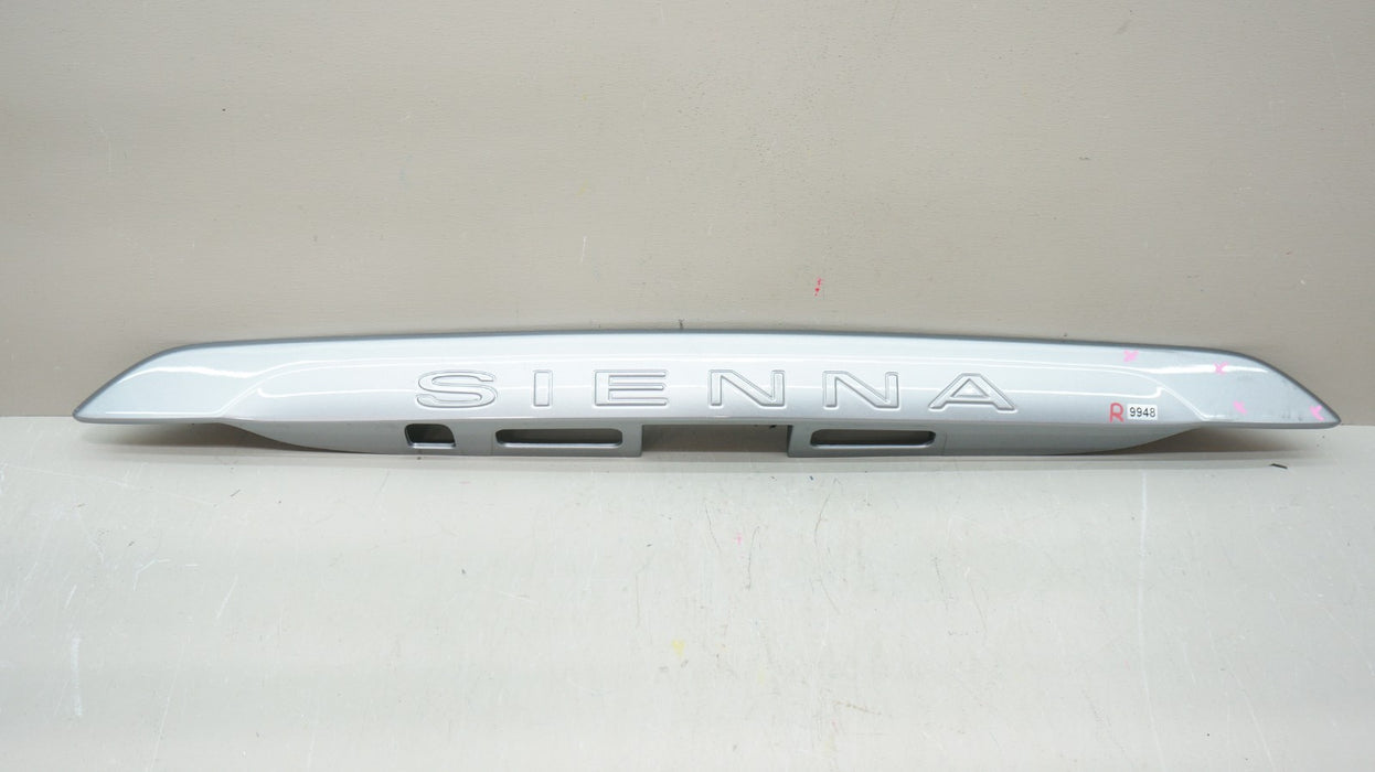 2011-2020 TOYOTA SIENNA REAR TRUNK FINISH MOLDING TRIM OEM 76811-08010