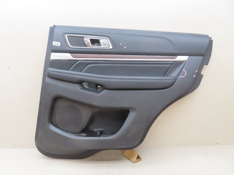 2016-2019 FORD EXPLORER REAR RIGHT PASSENGER SIDE DOOR PANEL INTERIOR OEM