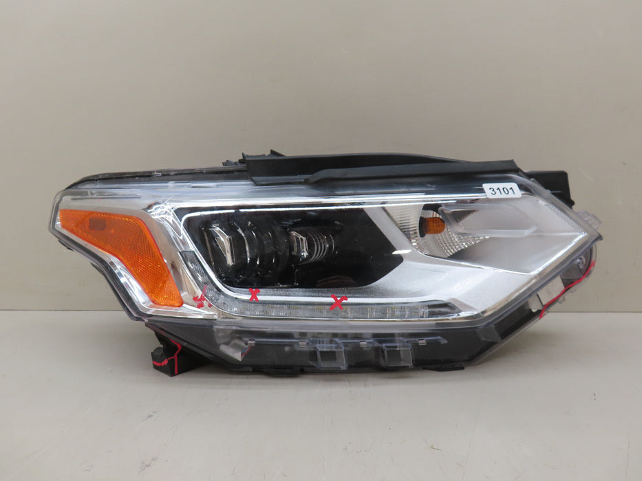 2018-2021 CHEVROLET TRAVERSE FRONT LEFT DRIVER HEADLIGHT FULL LED OEM