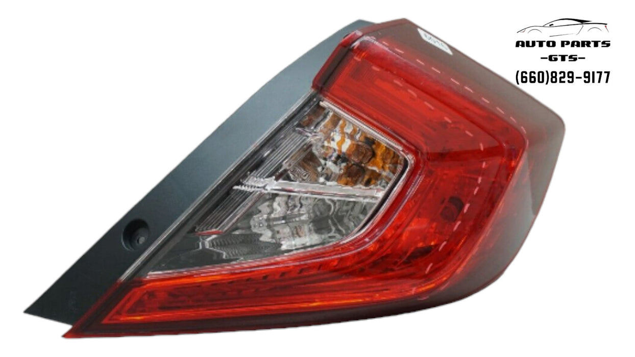 2016-2021 HONDA CIVIC SEDAN RH RIGHT PASSENGER SIDE TAIL LIGHT AFTERMARKET CAPA