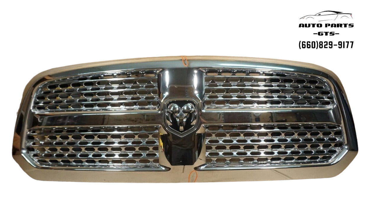 2013-2018 DODGE RAM 1500 FRONT GRILLE CHROME 13DSAC0020 OEM 13 14 15 16 17 18