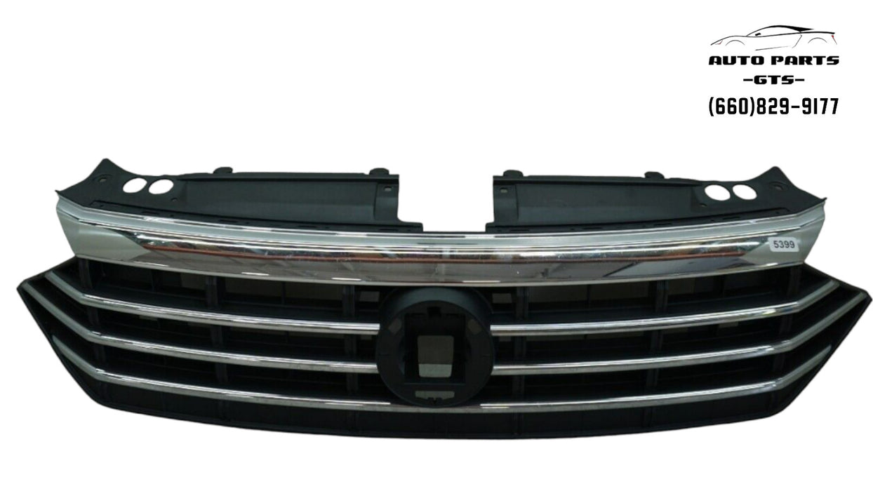 2019-2020 VOLKSWAGEN JETTA SEDAN FRONT UPPER BUMPER GRILLE GRILL OEM 17A853651R