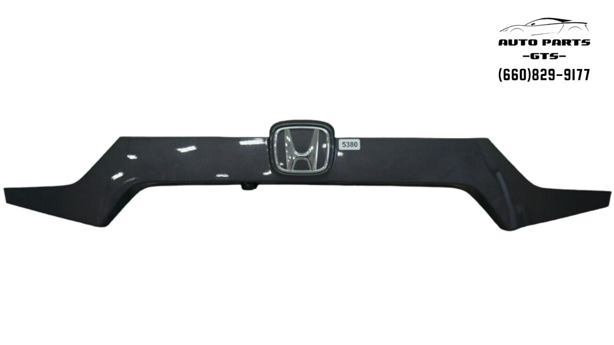 2018-2020 HONDA ACCORD REAR TRUNK LICENSE MOLDING W/ CAMERA OEM 74890-TVAA-A1