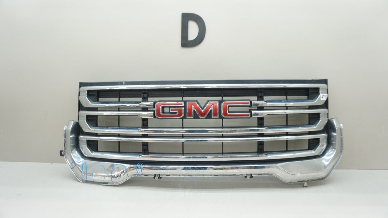 2020-2023 GMC ACADIA FRONT UPPER RADIATOR GRILLE 84805224 OEM 20 21 22 23