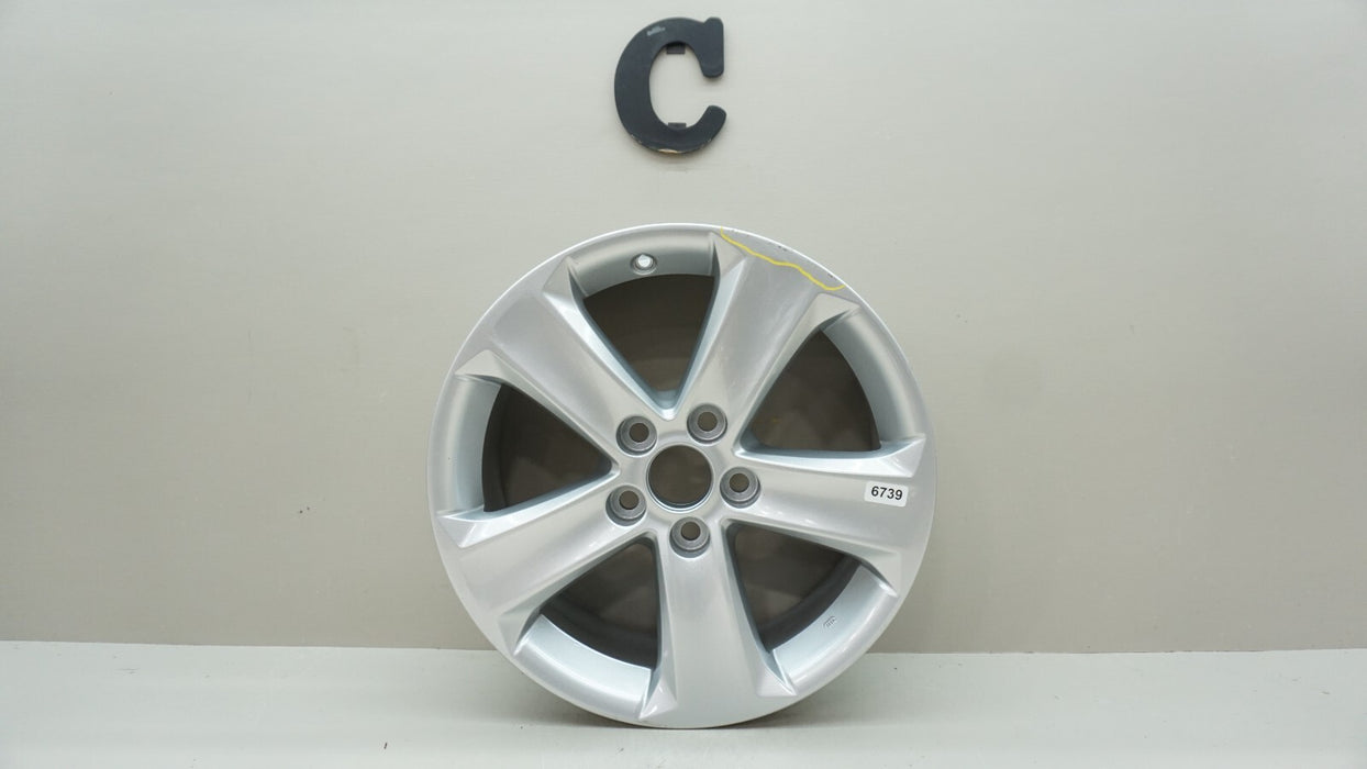 2013-2015 TOYOTA RAV4 17" 17X7 IN FACTORY SILVER RIM WHEEL ALLOY ORIGINAL OEM