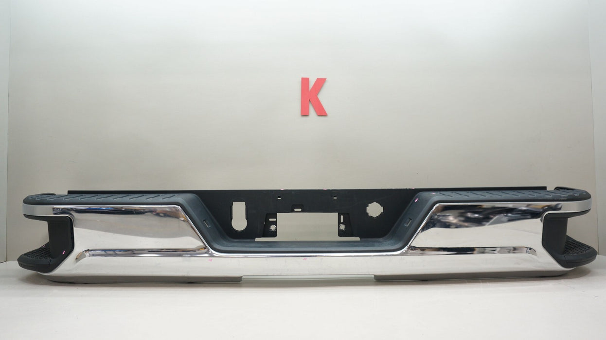 2019-2022 CHEVROLET SILVERADO GMC SIERRA 1500 REAR BUMPER METAL OEM