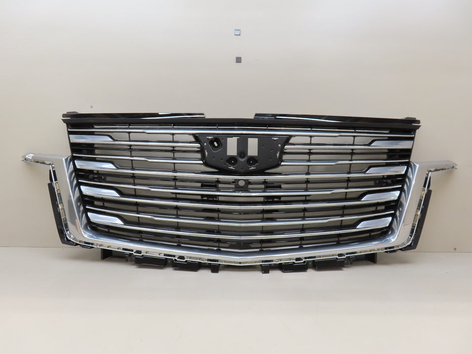 2021-2023 CADILLAC ESCALADE FRONT RADIATOR GRILL GRILLE W/O EMBLEM OEM 84830320