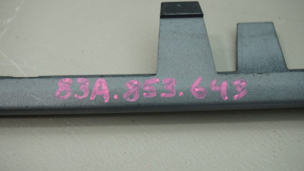 2019-2022 AUDI Q3 S-LINE REAR BUMPER INSERT MOLDING TRIM 83A853643 OEM