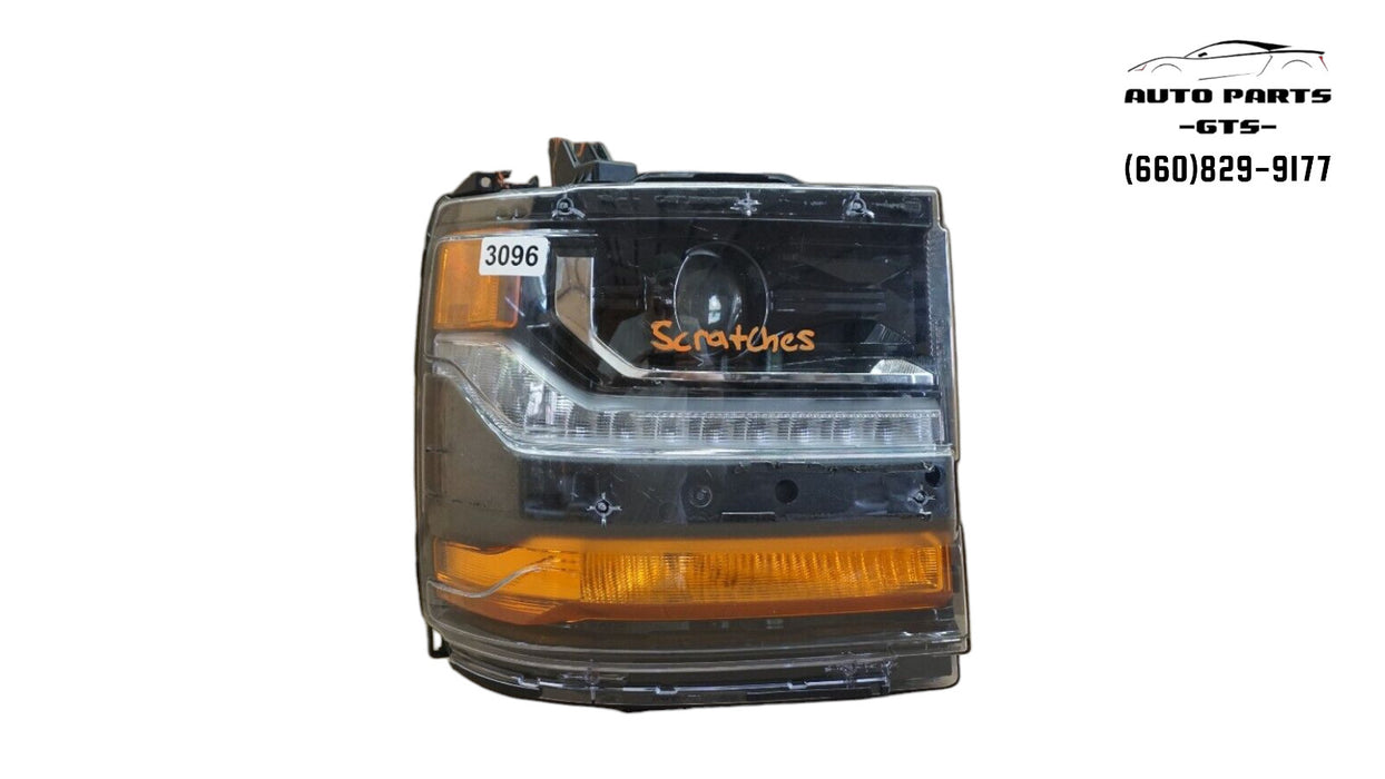 2016-2018 CHEVROLET SILVERADO 1500 FRONT RIGHT PASSENGER SIDE HEADLIGHT LAMP OEM