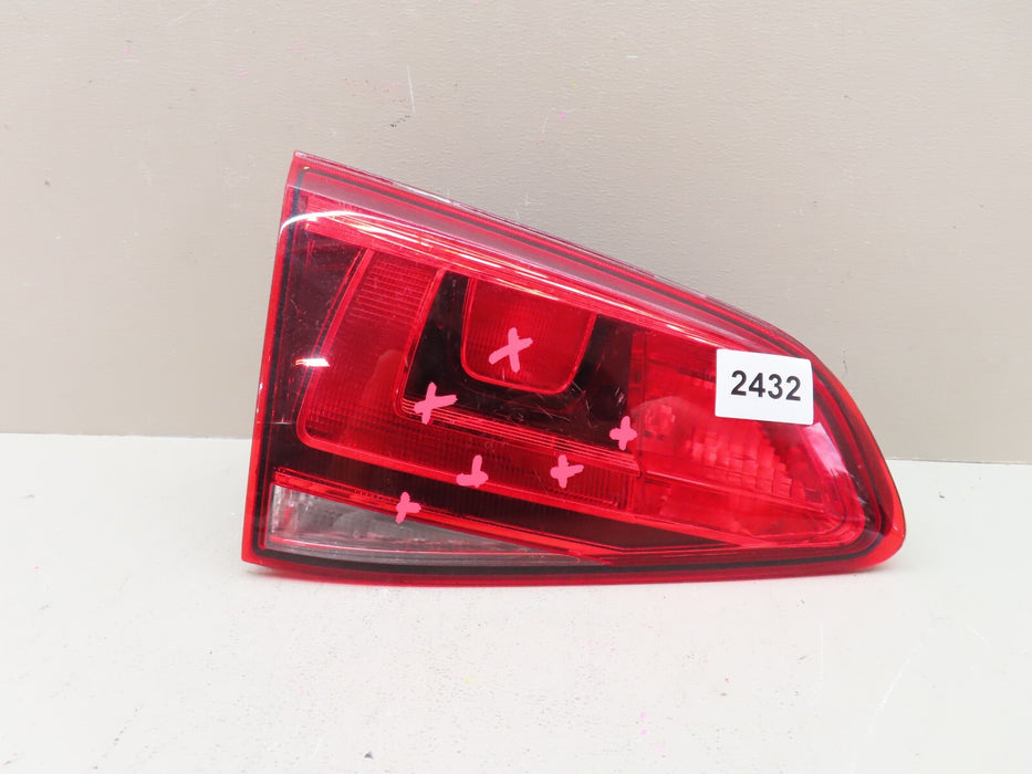 2015-2017 VOLKSWAGEN GTI REAR LEFT INNER TAIL LIGHT STOP LAMP OEM 5GM945093B