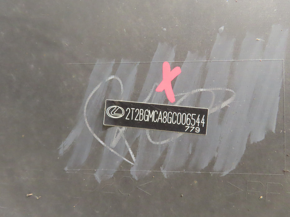 2016 2017 2018 2019 LEXUS RX350 RX450H REAR BUMPER COVER OEM 521590E120