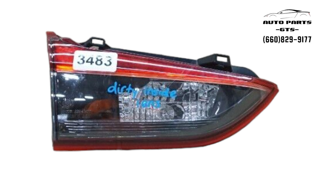 2016-2017 MAZDA 6 LEFT DRIVERS SIDE INNER TAIL LIGHT OEM 16 17