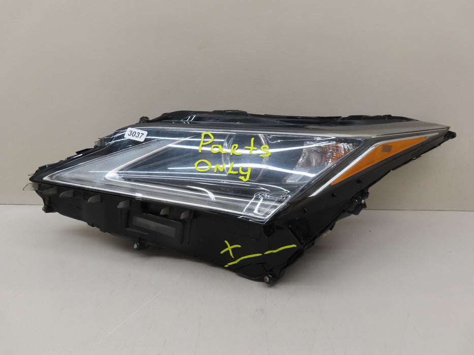 2016-2019 LEXUS RX350 RX450H FRONT LEFT DRIVER SIDE HEADLIGHT LED OEM PARTS ONLY