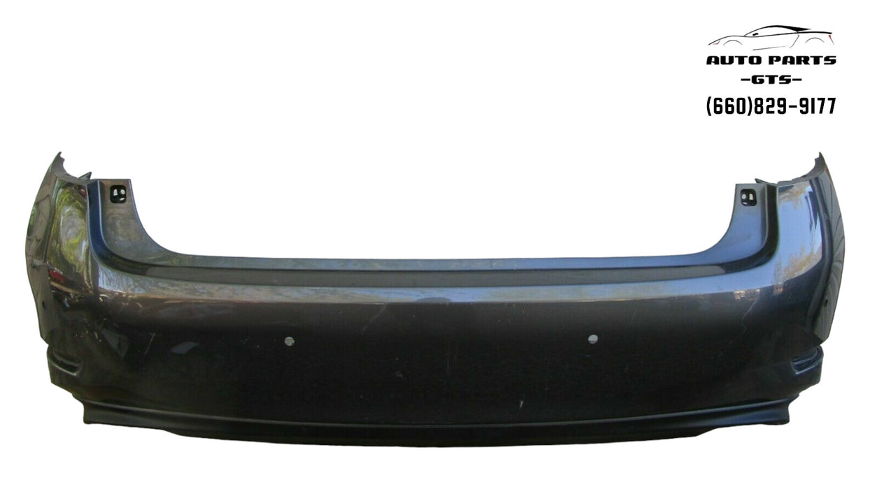 2016-2018 LEXUS ES350 BASE REAR BUMPER COVER W/ SENSOR HOLES 5215906A50 OEM