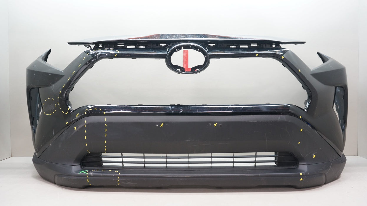 2019-2024 TOYOTA RAV4 FRONT BUMPER COVER PANEL WITH VALANCE OEM / AFTERMARKET