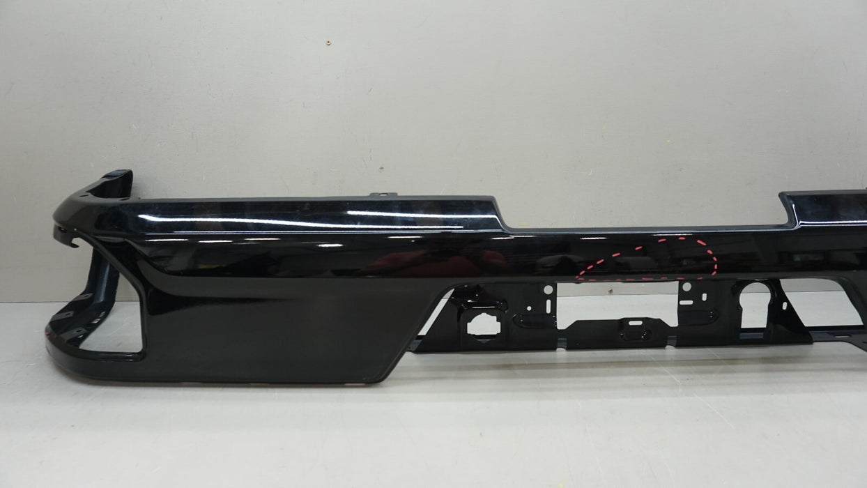 2019-2022 CHEVROLET SILVERADO REAR METAL BUMPER COVER OEM