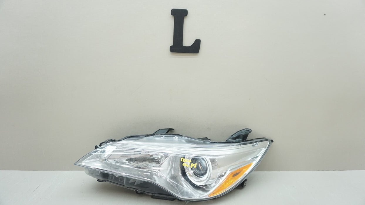 2015-2017 TOYOTA CAMRY FRONT LEFT DRIVERS SIDE HALOGEN HEADLIGHT OEM 15 16 17